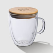 Vaso de vidrio de doble Gerthe