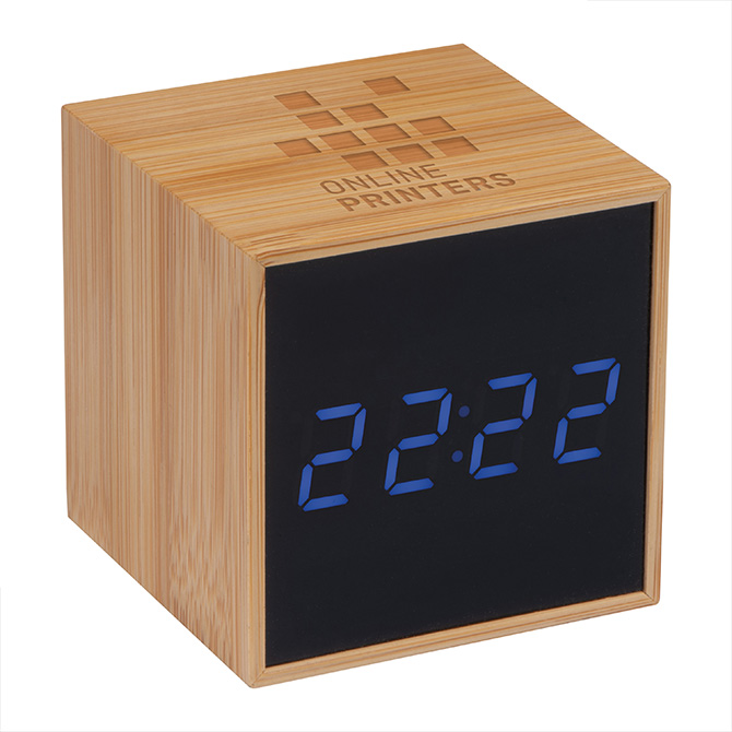 Reloj de mesa en bamb North Charleston