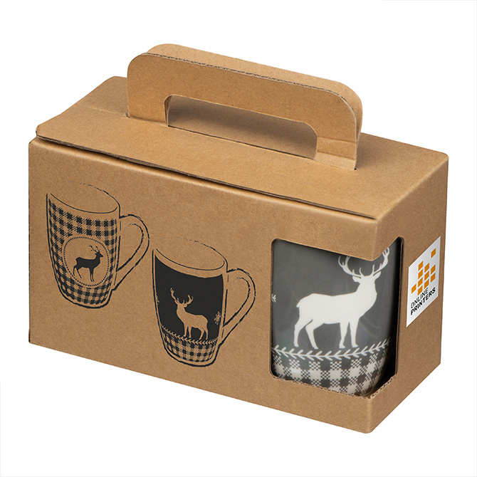 Set de 2 tazas navideas Ankara