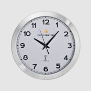 Reloj de metal con hora radio controlada Elazig