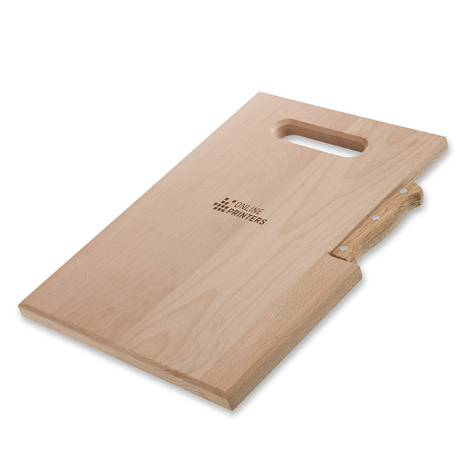 Tabla de corte con cuchillo Lizzano