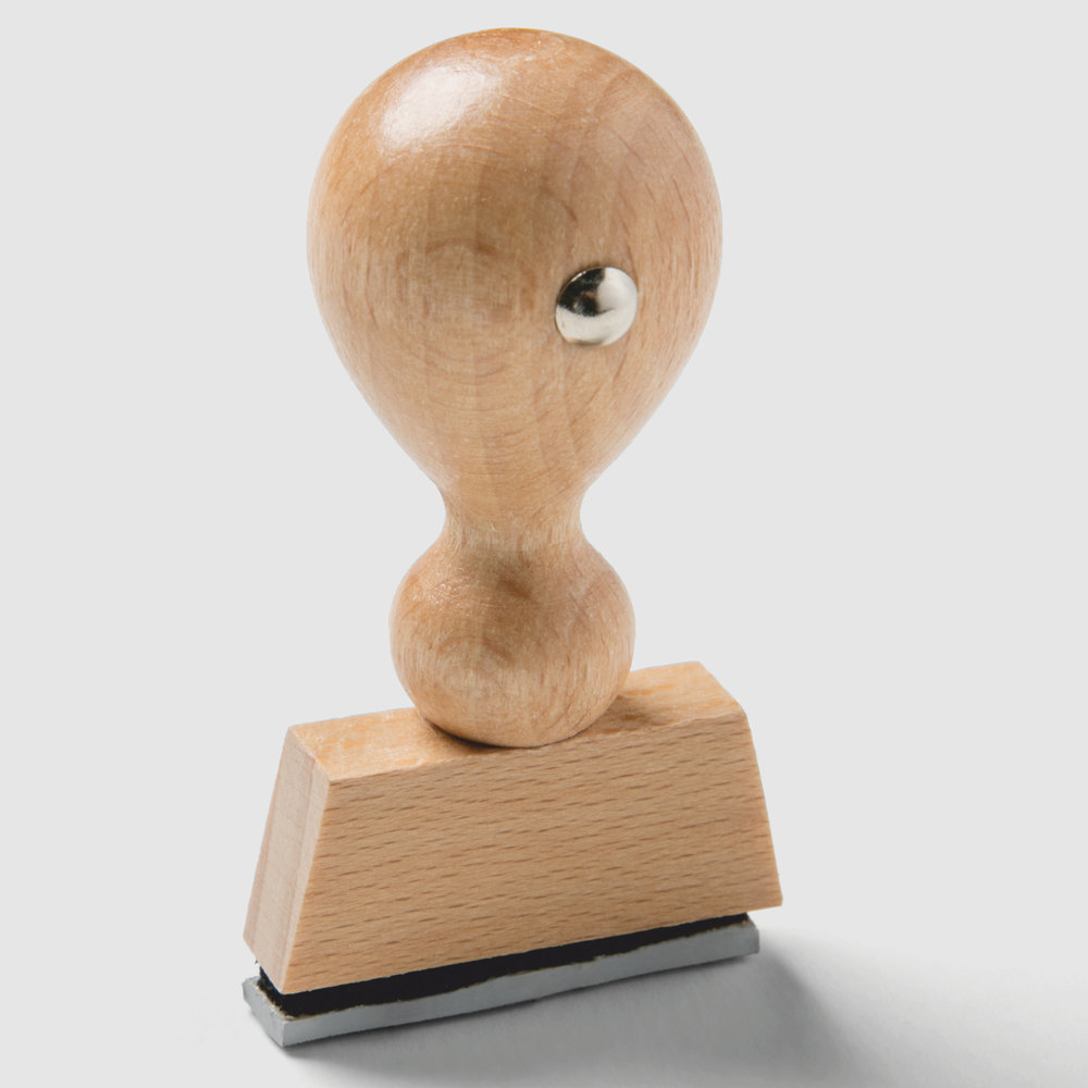 Sellos de madera 35x8 mm - envío gratis | Onlineprinters