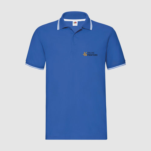 azul real/blanco