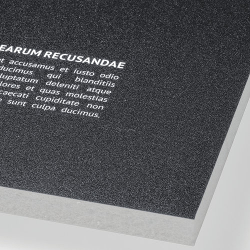 Placa de espuma blanda, gris