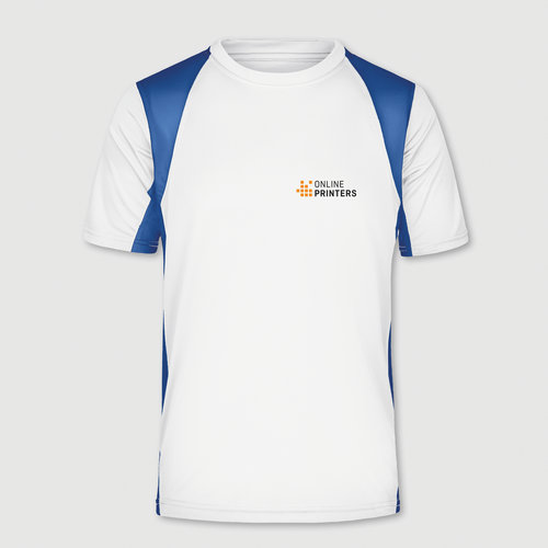 blanco / azul real