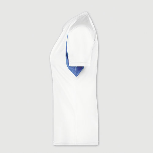 blanco / azul real