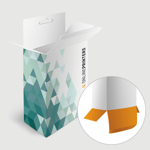 Cajas de colgar con euro-perforación, Especificación libre del formato 1