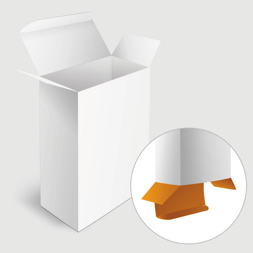 Cajas plegables con solapas rectas, Especificación libre del formato 1