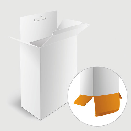 Cajas de colgar con euro-perforación, Especificación libre del formato 1