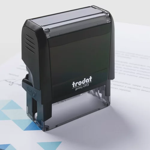 2 Trodat Printy 5,7 x 2,1 cm | Trodat Printy 4913 | Tampon personnalisé