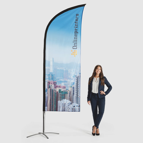 Wingflag, sólo impresión, 84 x 305 cm 1