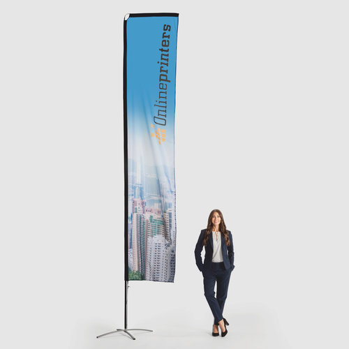 Bandera Squareflag, sólo impresión, 89 x 448 cm 1