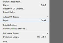 Indesign: exportación de PDF listo para imprimir