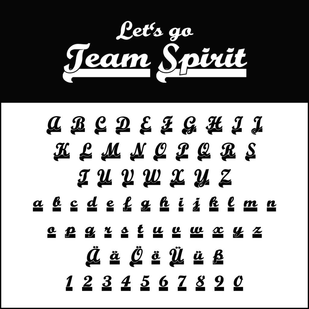 fuente vintage - Team Spirit