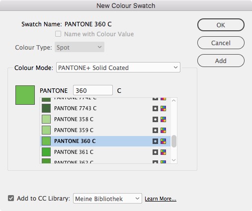 La oferta de Pantone en Adobe InDesign