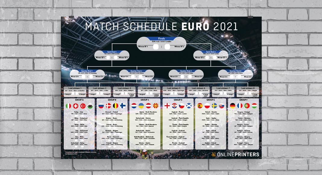 Eurocopa 2021: calendario – plantillas para tu marketing
