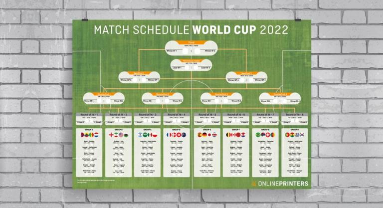 Mundial 2022: plantillas de calendarios de partidos para tu marketing