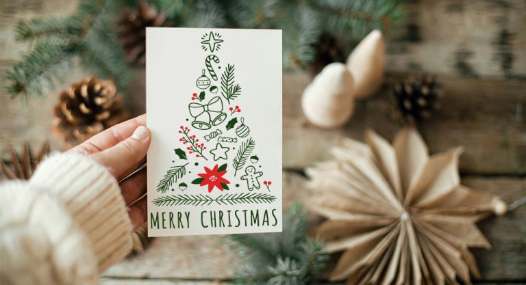 Refranes para tarjetas de Navidad: sugerencias y plantillas de texto gratuitas